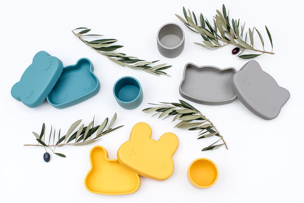 We Might be Tiny snackie bunny yellow