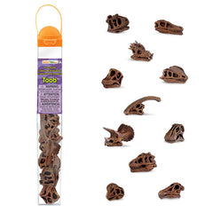 Safari Ltd Toob dinosaurus schedels