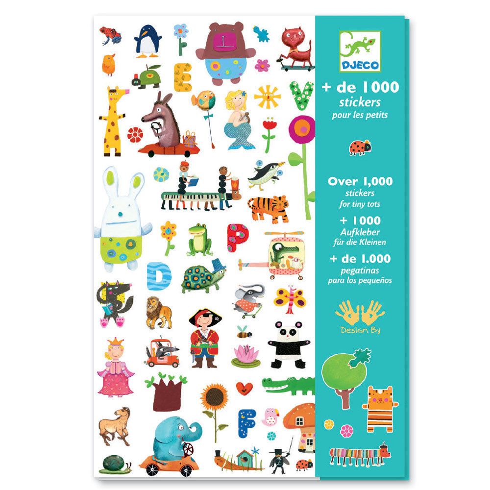 1000 stickers for little ones