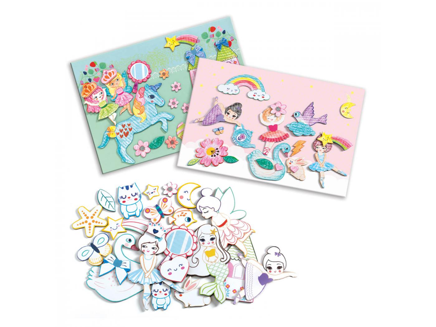 Djeco knutselset een wereld creëren meisjes