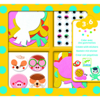 Djeco stickerset dieren