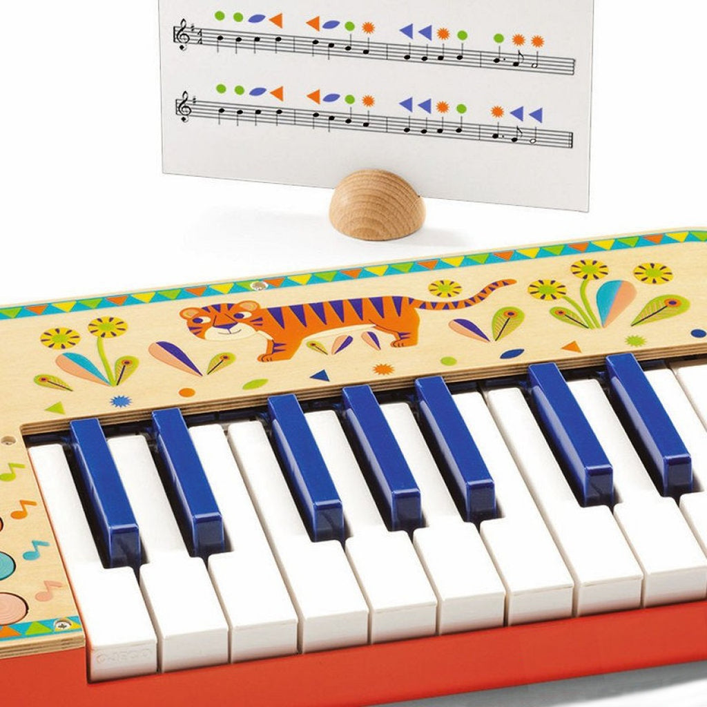 Djeco synthesizer elektrisch keyboard