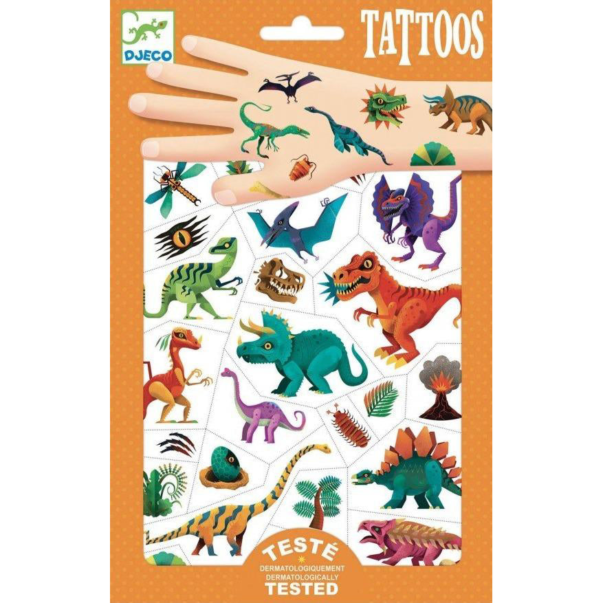 Djeco tatoeages dino club