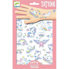 Djeco tatoeages eenhoorns