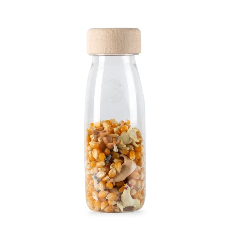 Petit Boum sensorische fles Spy Farm