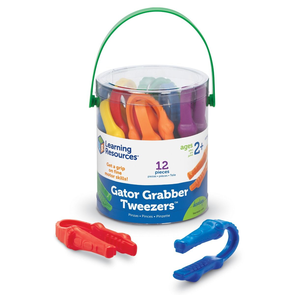 Learning Resources gator grabber tweezers - set van 12