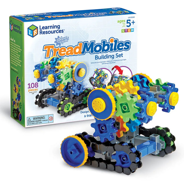 Gears! Gears! Gears!® Treadmobiles Building set