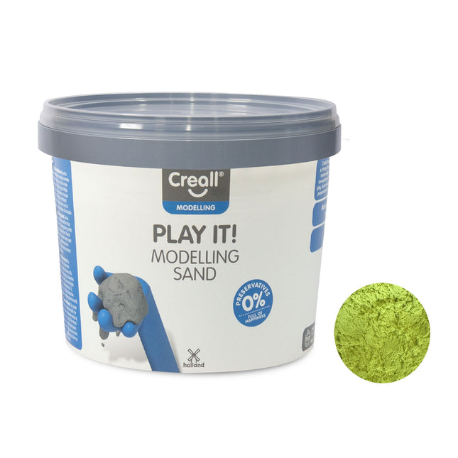 Creall Play it! sensorisch zand geel