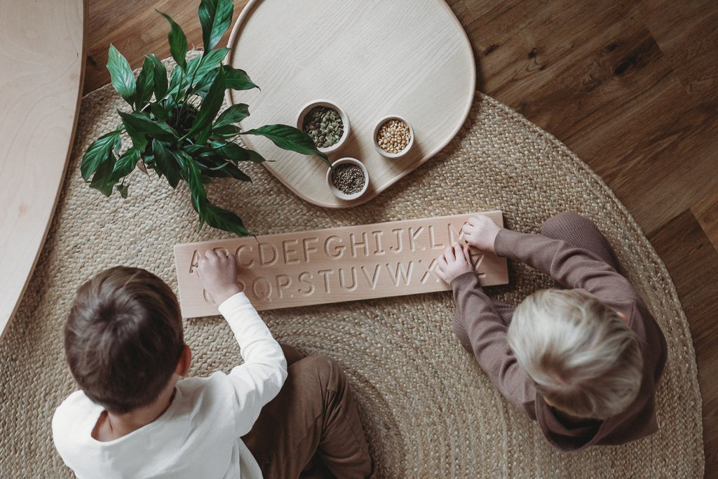 Coach House houten traceerbord met cursieve letters