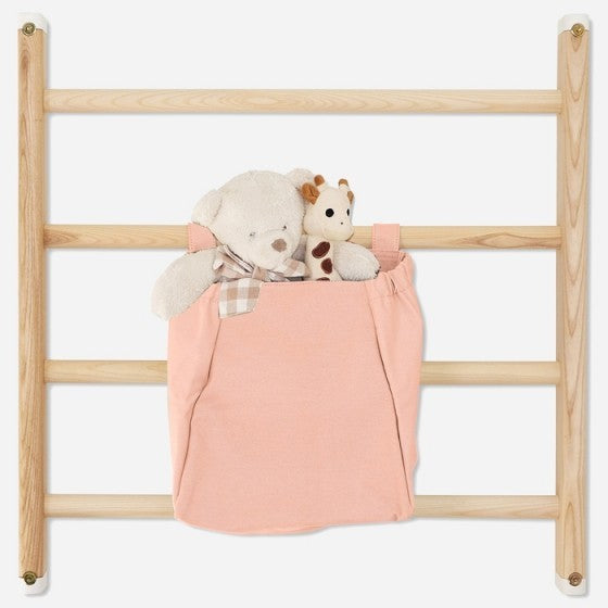 Kaos Endeløs canvas tas peachy pink