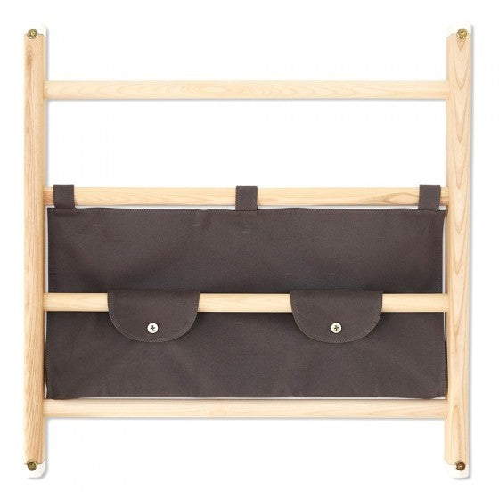 Kaos Endeløs canvas shelf donkergrijs