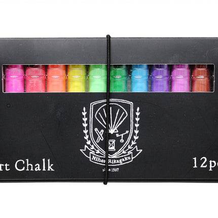 Kitpas art chalk 12 krijtjes