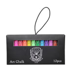 Kitpas art chalk 12 krijtjes