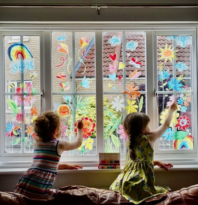 Kitpas medium rijstwax 12 krijtjes