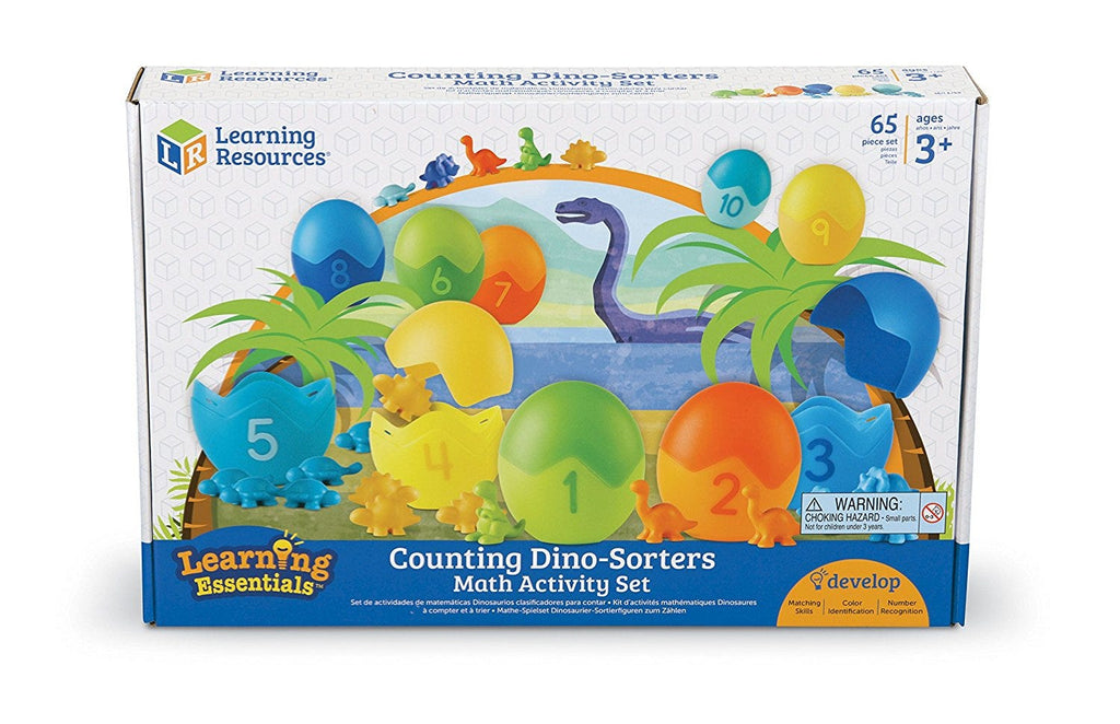 Learning Resources leer tellen met dinosaurussen verpakking
