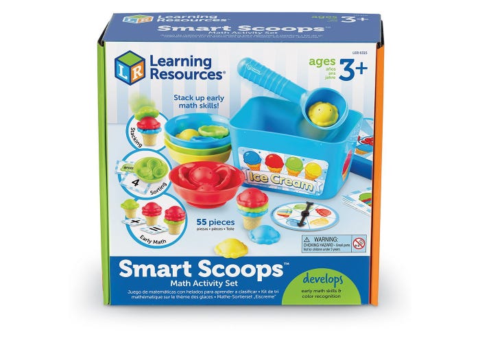 Learning Resources Smart Scoop rekenen met ijsjes activiteitenset