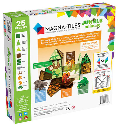MagnaTiles Jungle dieren 25 stuks