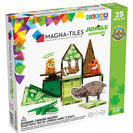 MagnaTiles Jungle dieren 25 stuks