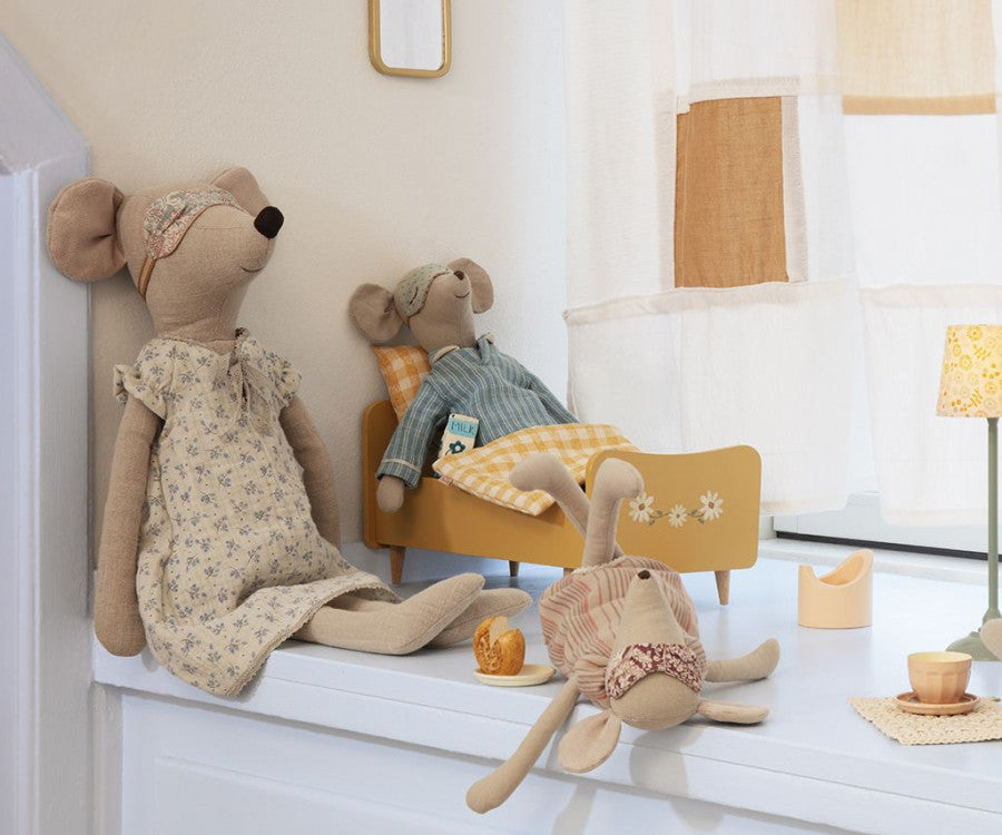 Maileg maxi muis in nachtkleedje