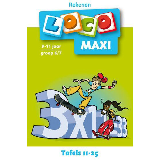 Maxi Loco - De tafels van 11 tot 25