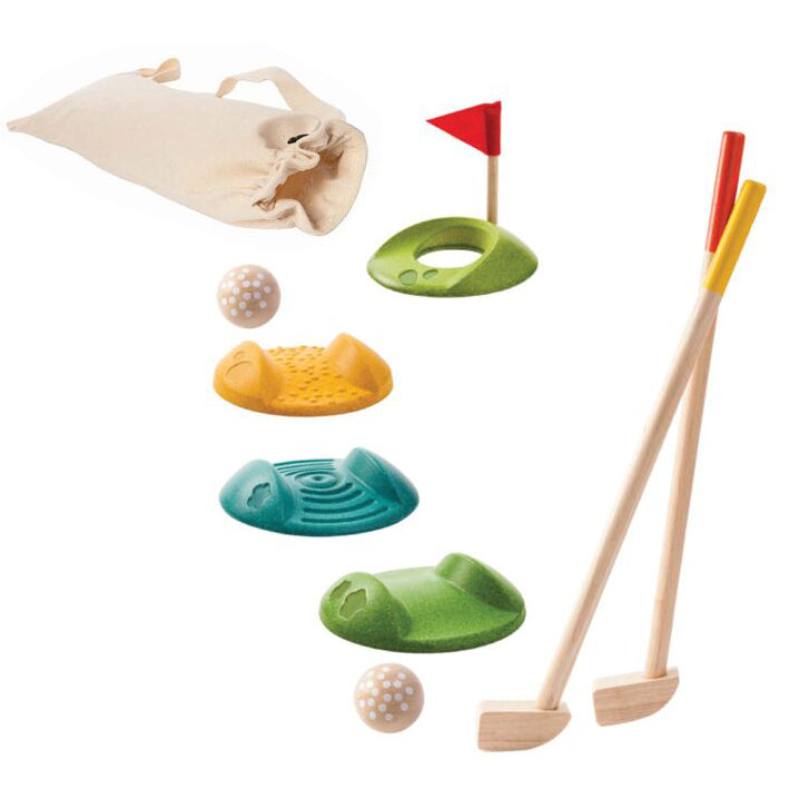 PlanToys mini golf dubbele set