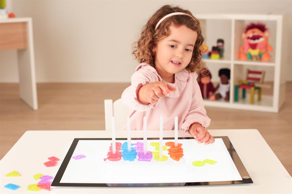 Miniland transparant telraam