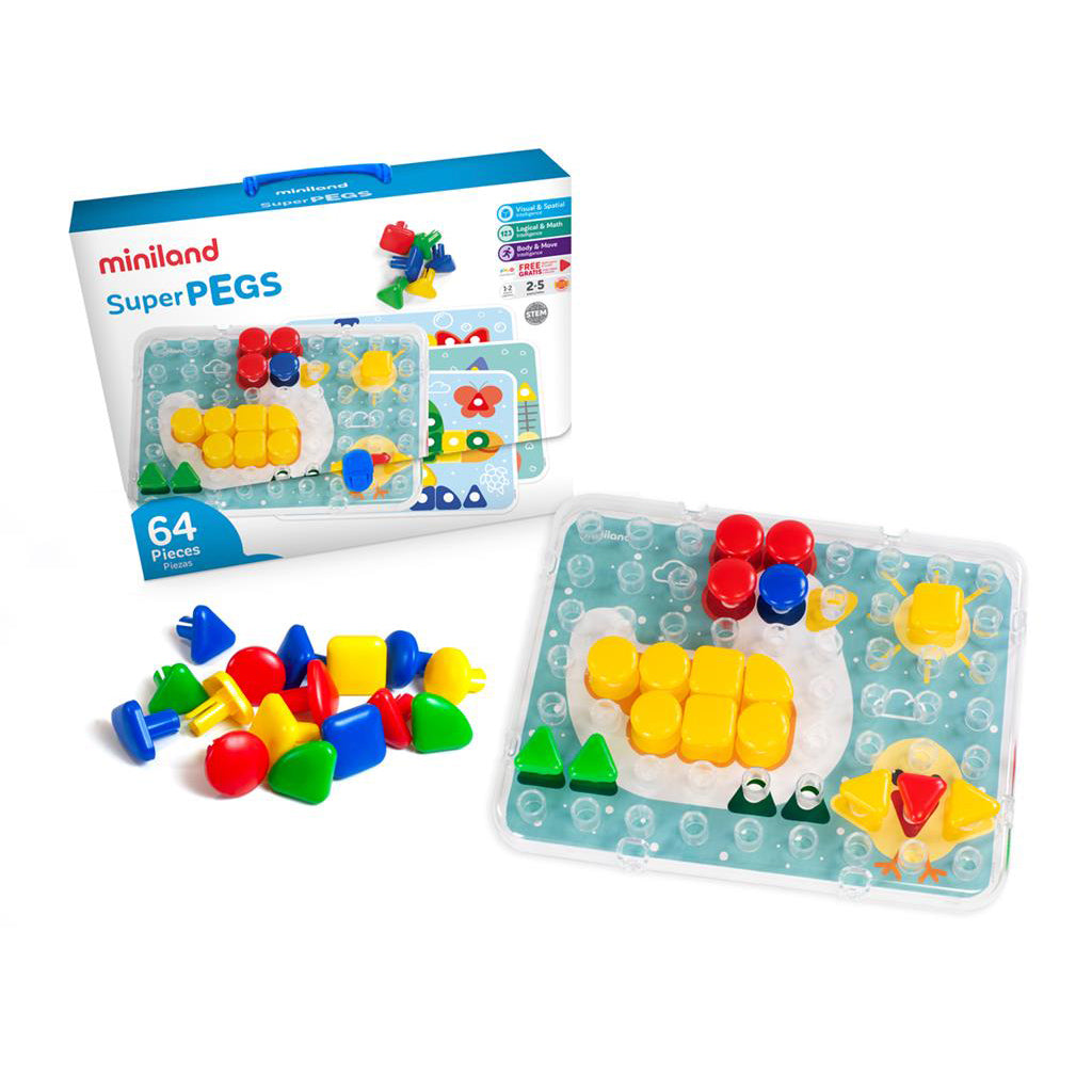 Miniland Mozaiek Superpegs 36mm