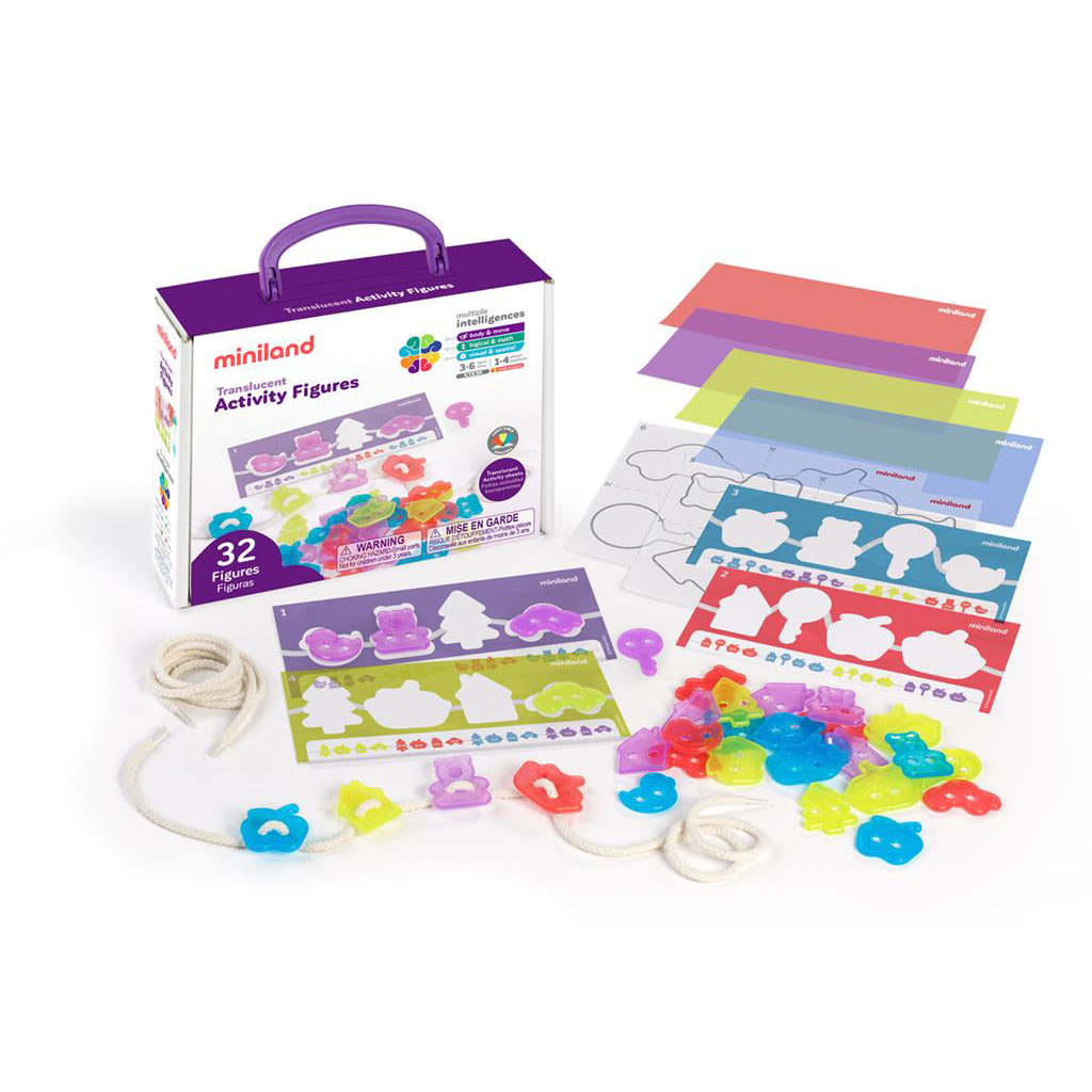 Miniland transparante activiteiten figuren
