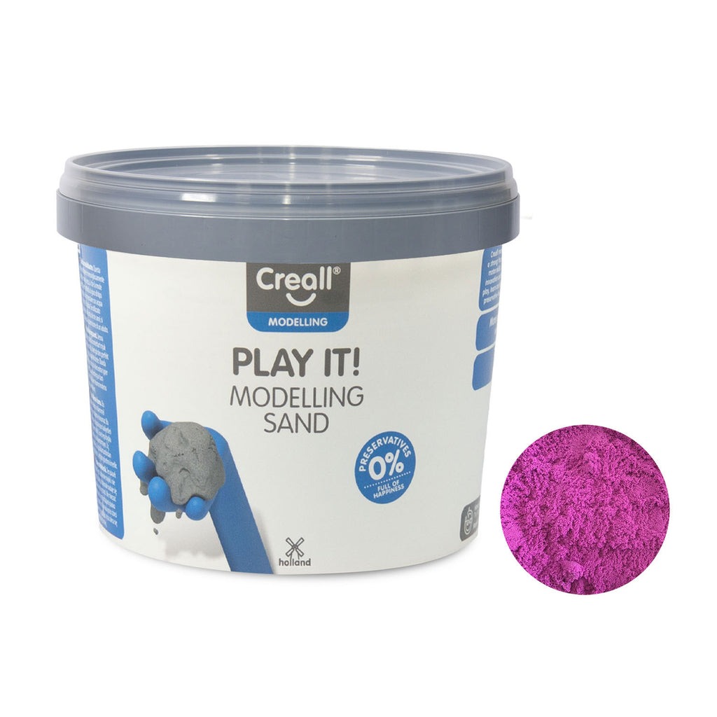 Creall Play it! sensorisch zand paars
