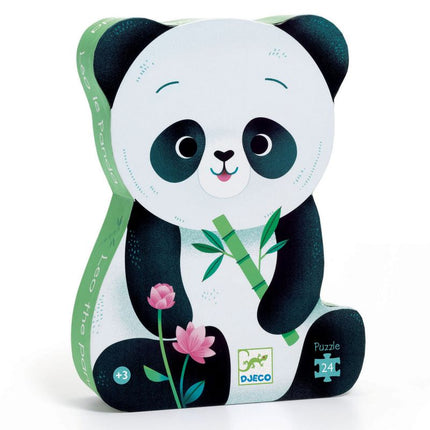 Djeco puzzel Leo de panda 24 stukken