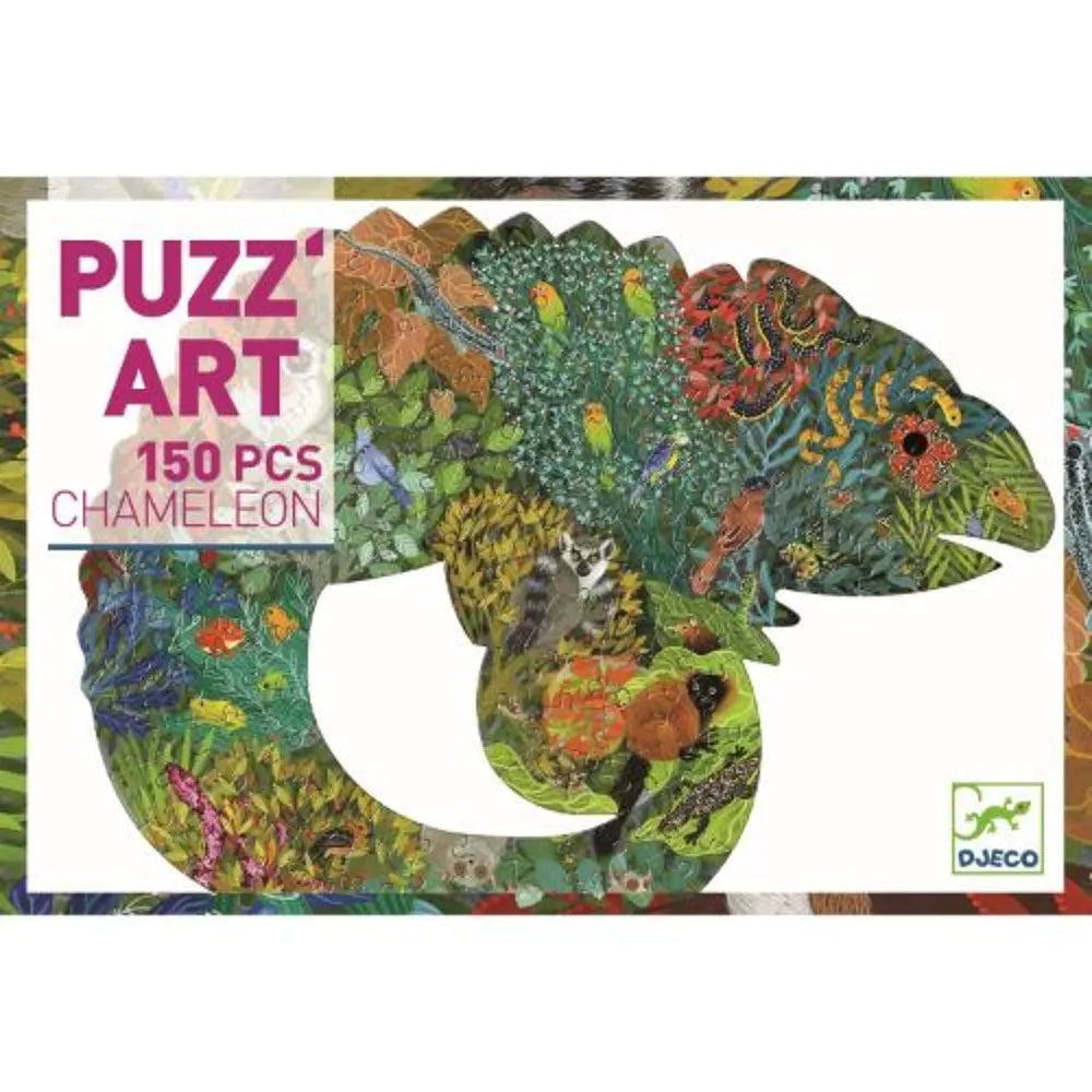 Djeco puzzel puzz'art kameleon 150 stukken