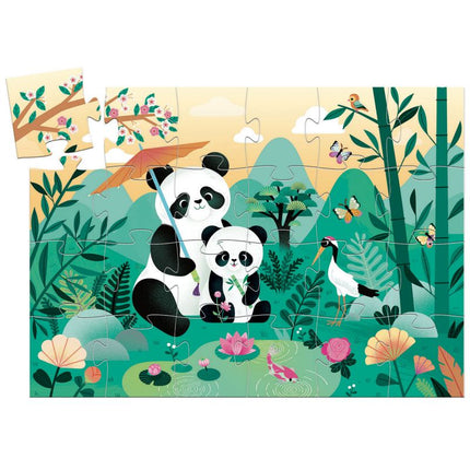 Djeco puzzel Leo de panda 24 stukken