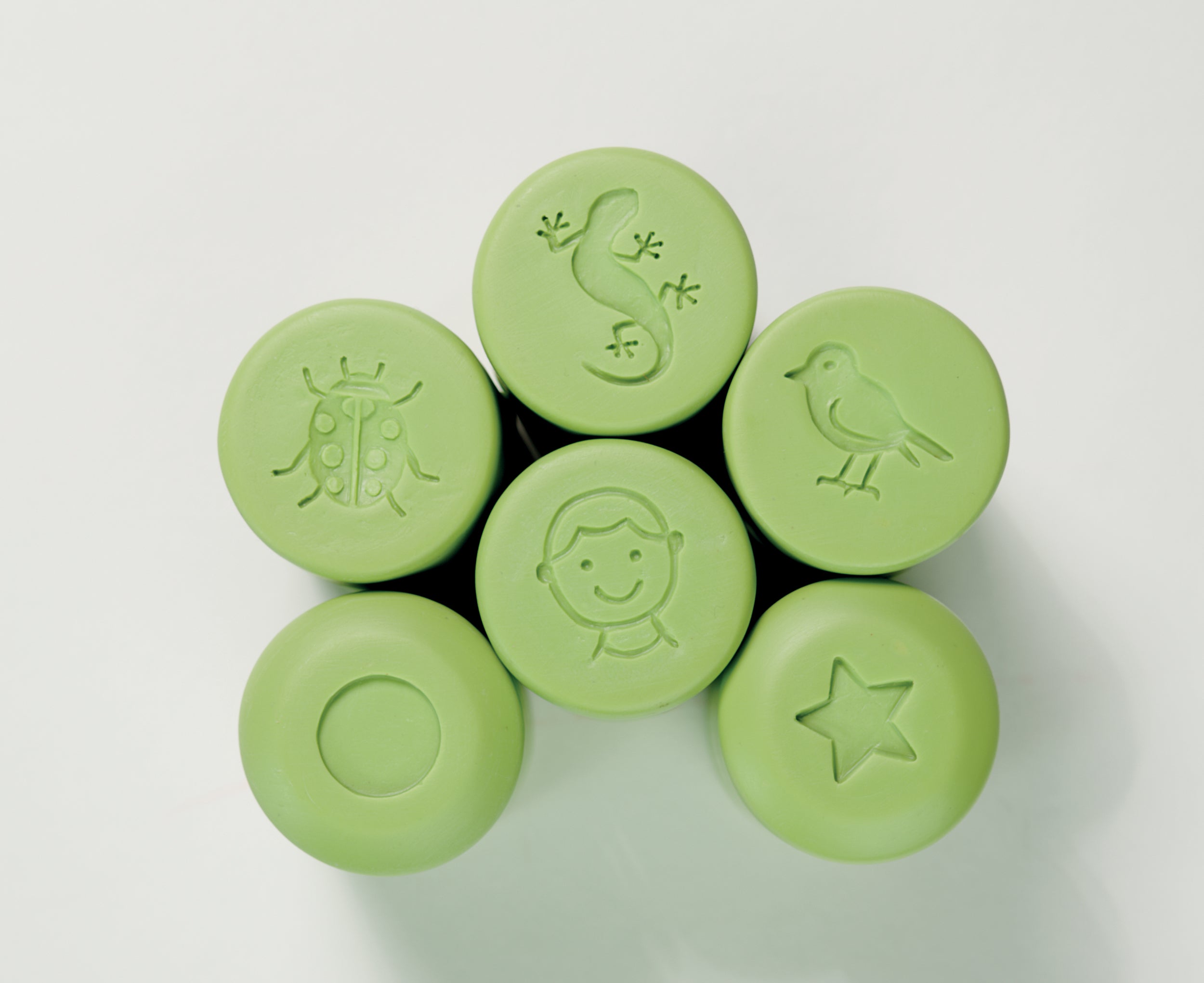 Yellow Door 6 rollers spelen met cijfers