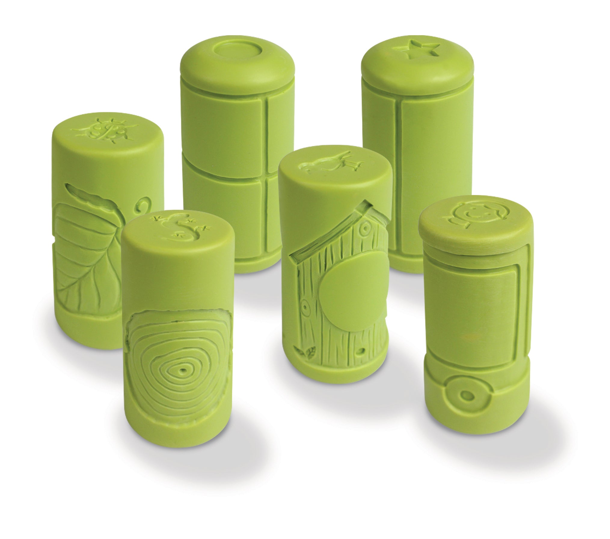 Yellow Door 6 rollers spelen met cijfers