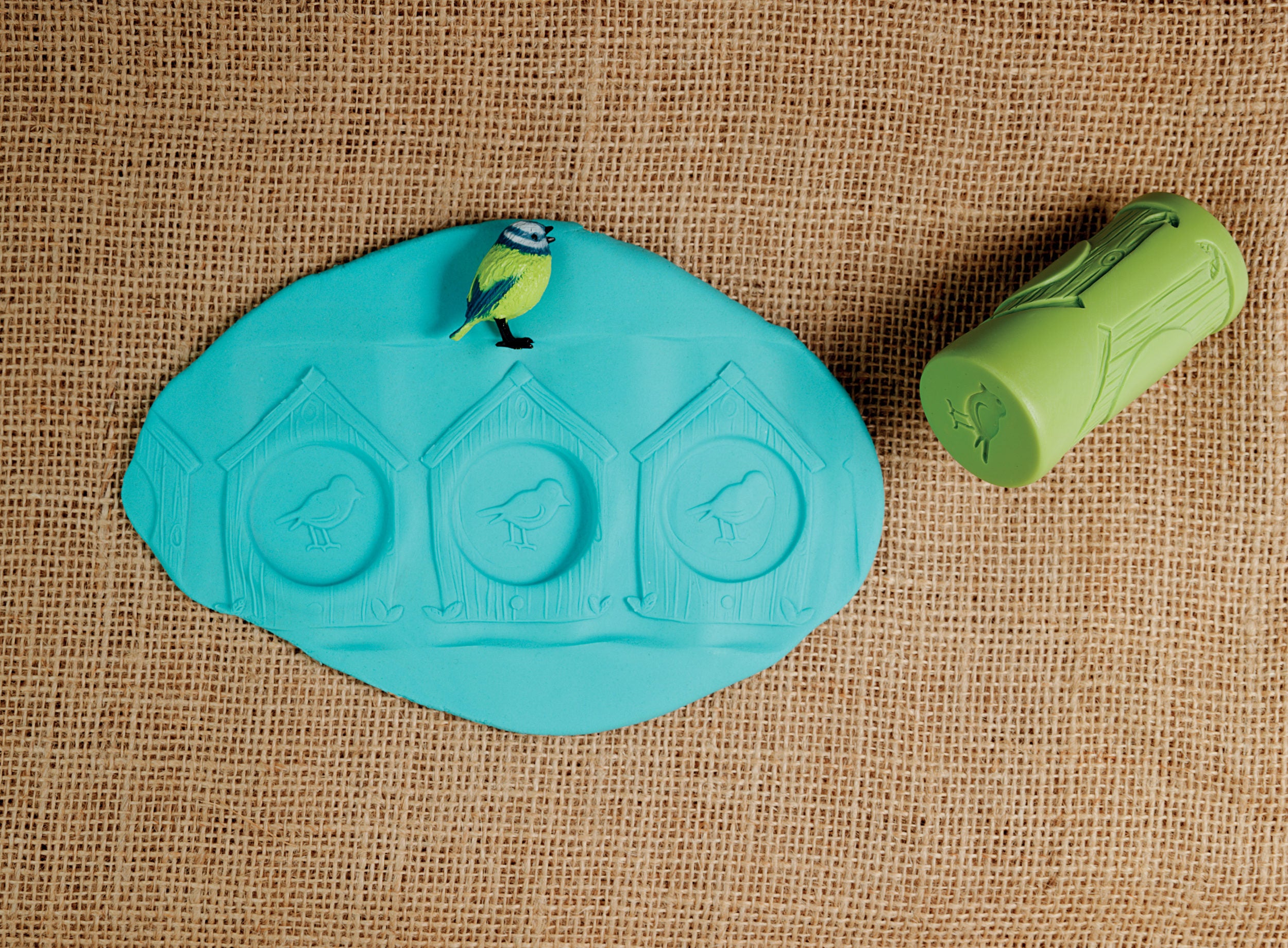 Yellow Door 6 rollers spelen met cijfers