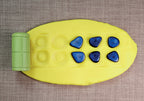Yellow Door 6 rollers spelen met cijfers