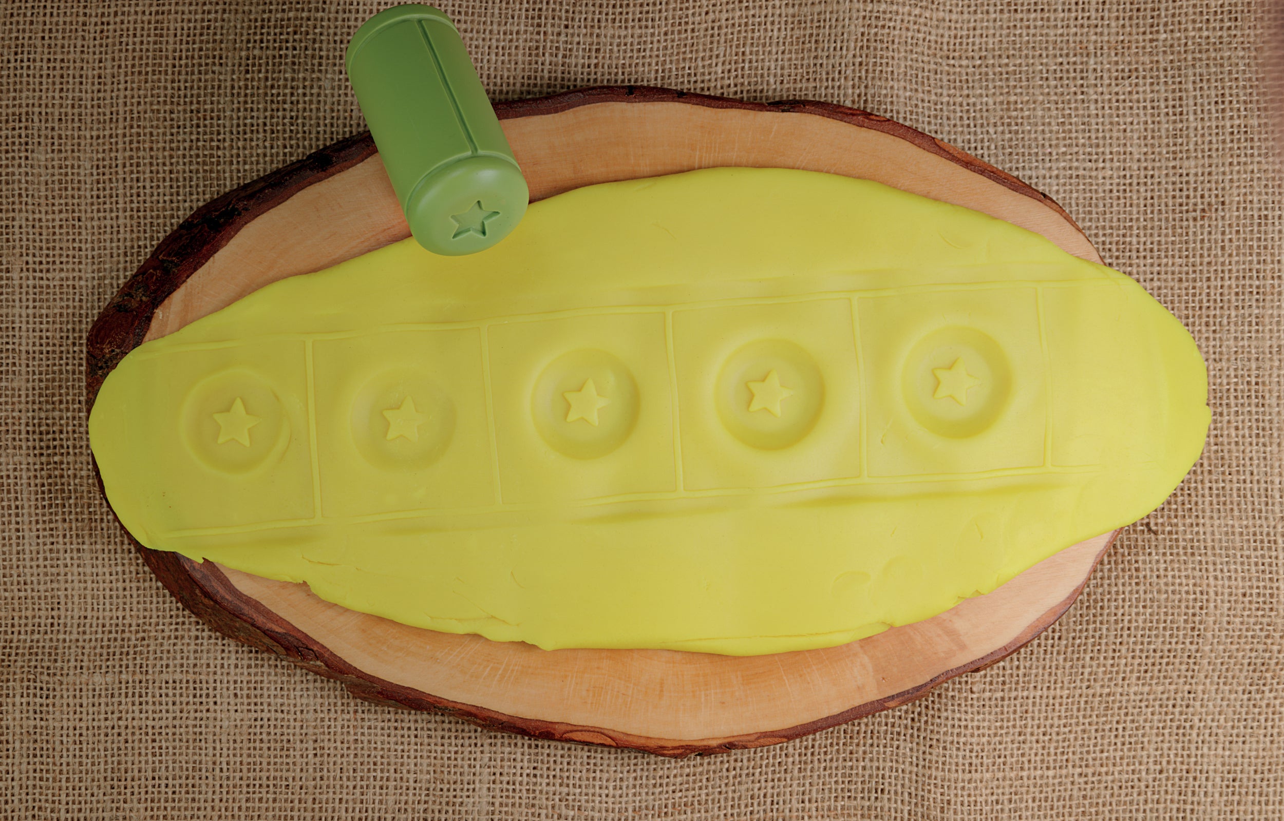 Yellow Door 6 rollers spelen met cijfers