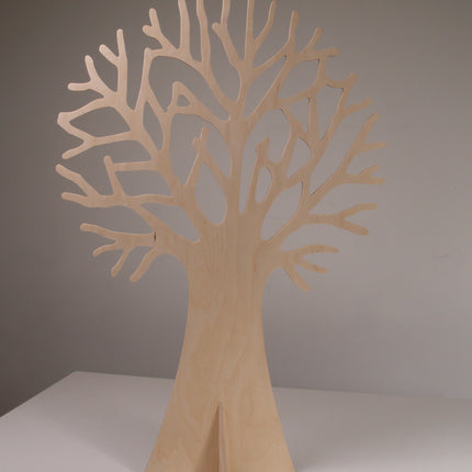 Speelbelovend houten seizoensboom 70cm