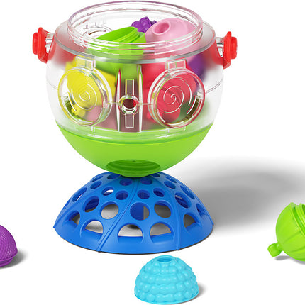 Lalaboom badspeelgoed splashball en kralen 12 stuks