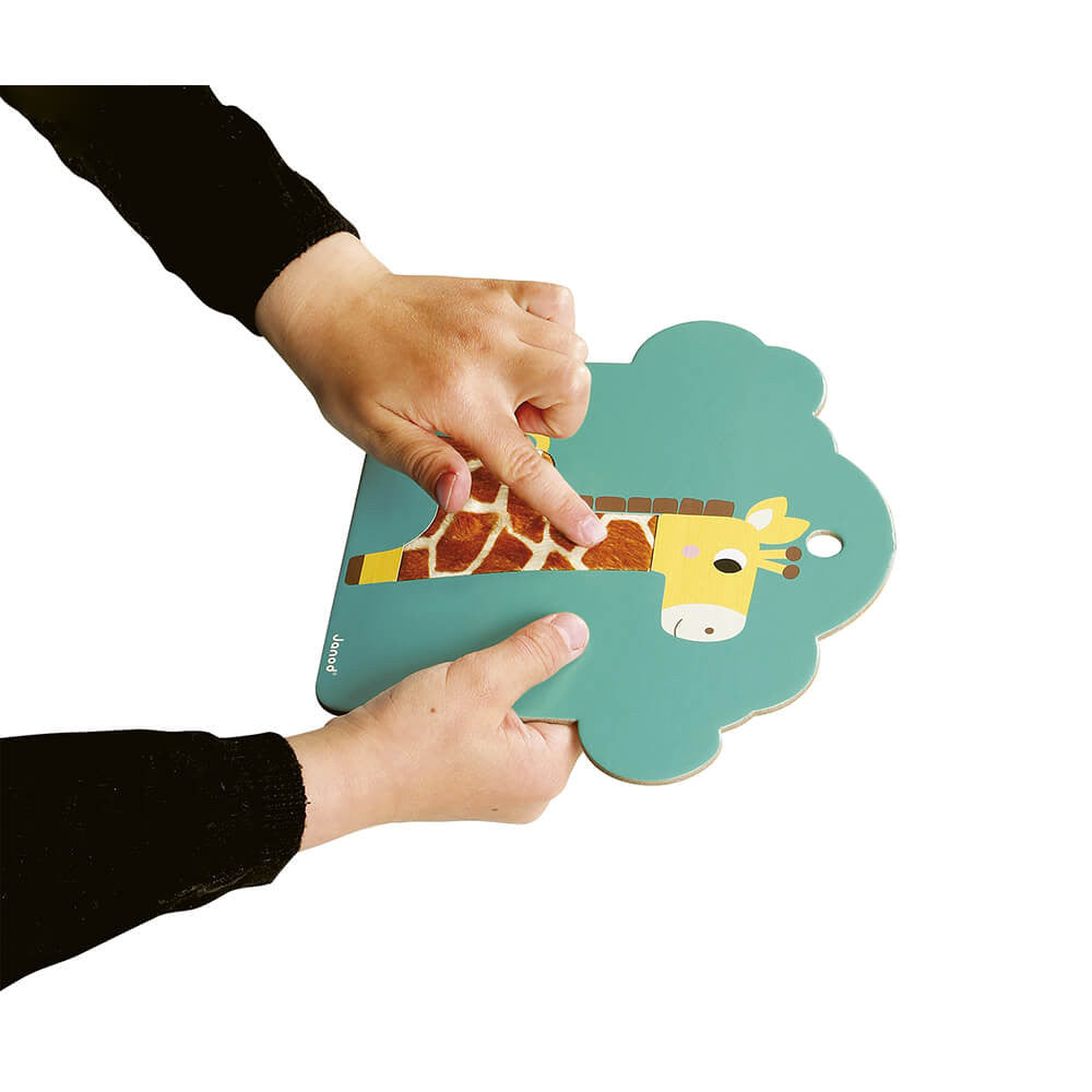 Janod 7 tactiele kaarten savanne