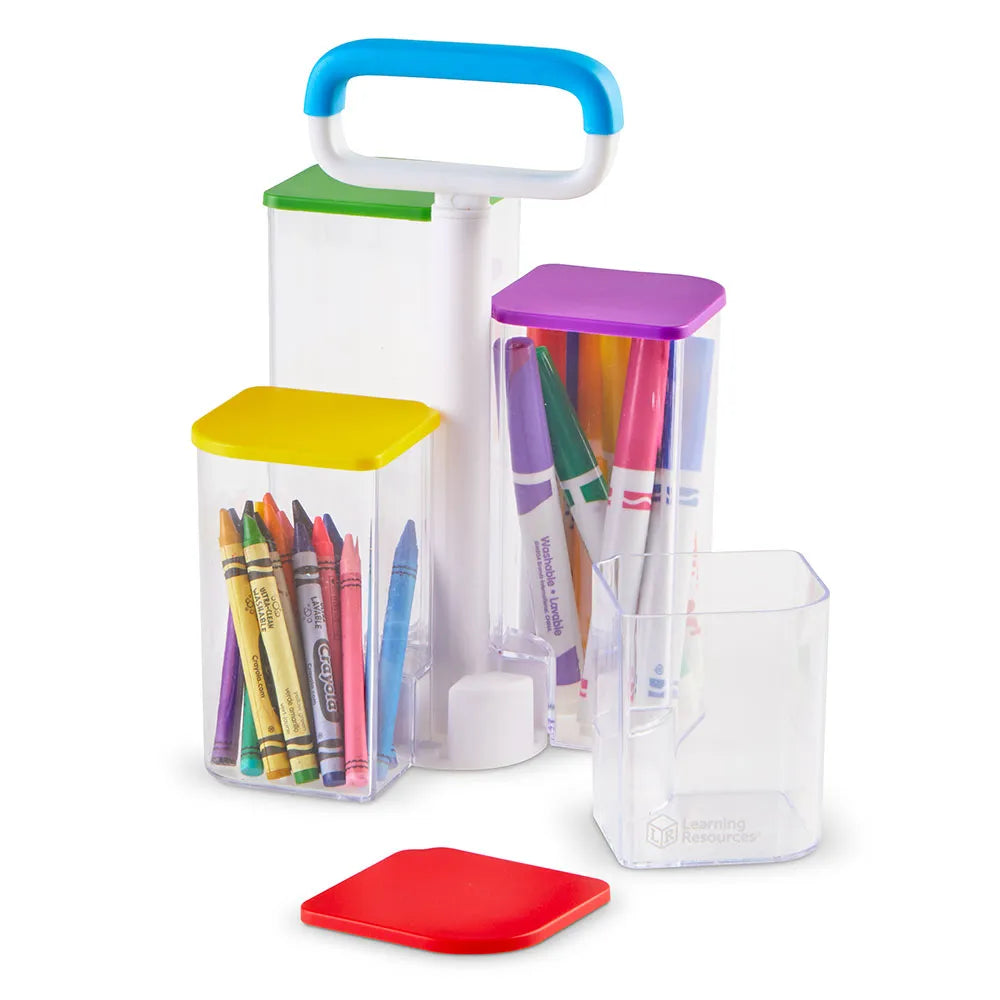 Learning Resources Create-A-Space transparante caddy