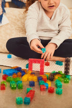 EDX transparante linking cubes