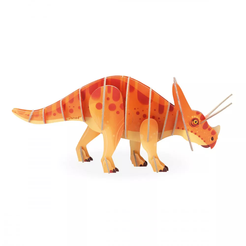 Janod 3D puzzel dino triceratops